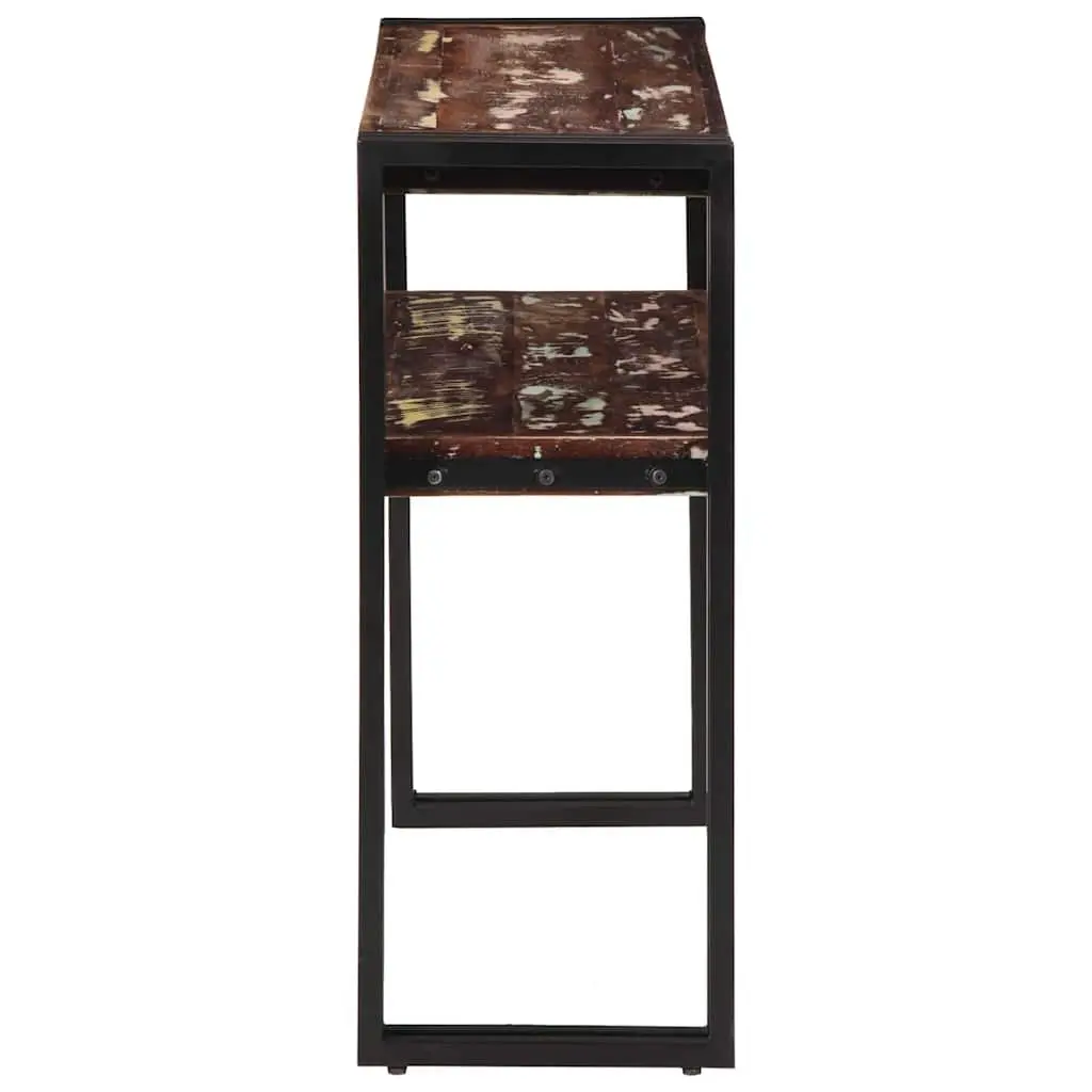 Console Table 90x30x75cm Solid Reclaimed Wood Hallway Entryway Sideboard Shelf
