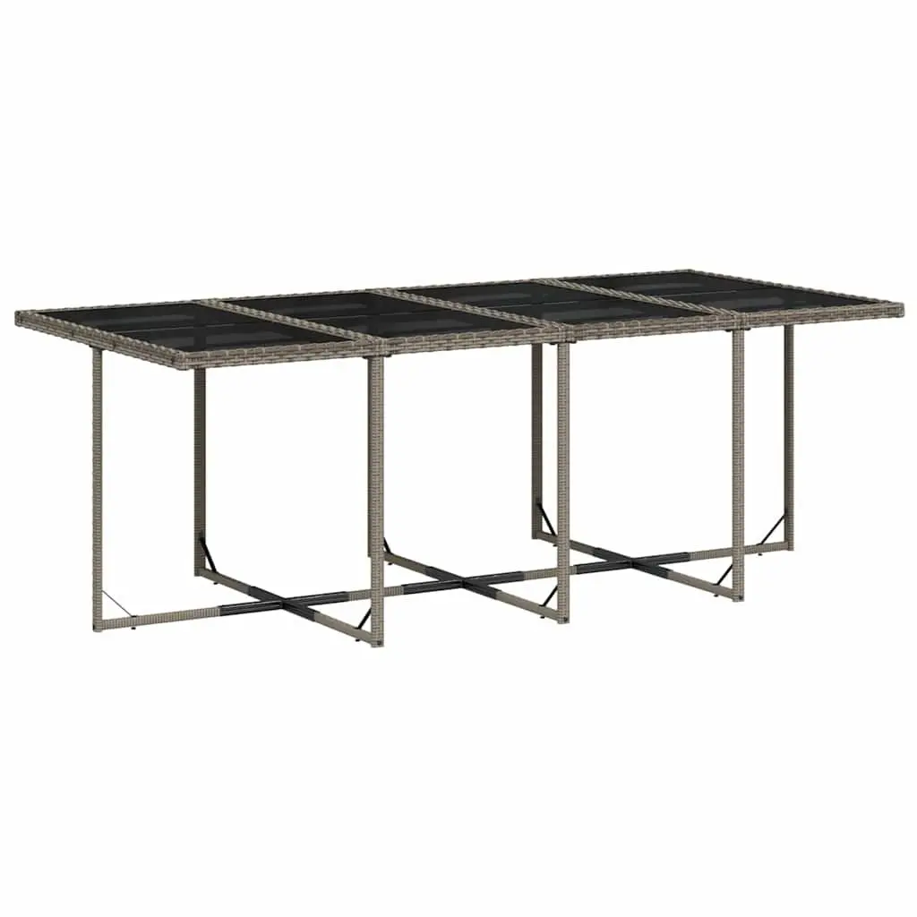 13-Piece Grey Garden Dining Set