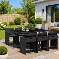 Specifications of 7 Piece Outdoor Dining Set