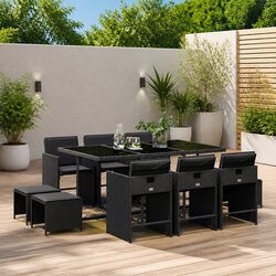 11-Piece Outdoor Garden Dining Set - Specs & Details