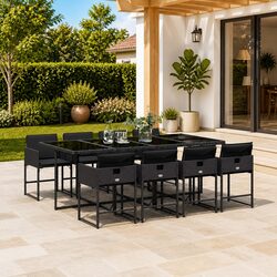 9 Piece Garden Dining Set Specifications and Features