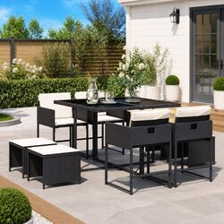 9 Piece Garden Dining Set: Specs and Features Overview