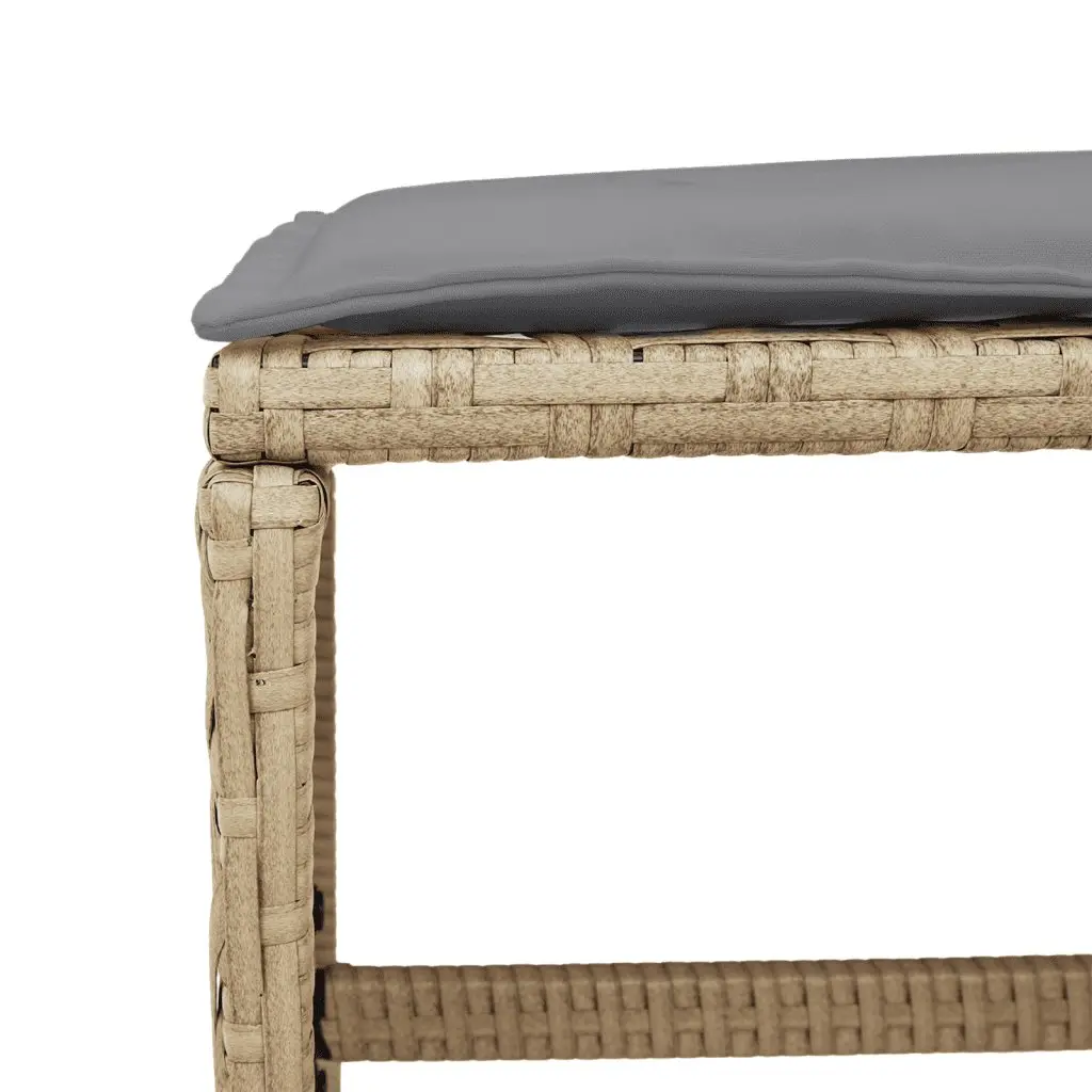 Garden Dining Set 11 Piece Outdoor Furniture Poly Rattan Chairs Table Cushions