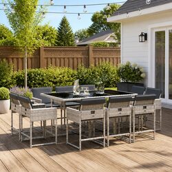 11 Piece Garden Dining Set: Specs and Features