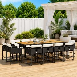 Garden Dining Set with 13 Pieces - Specifications Inside