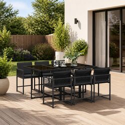 7 Piece Garden Dining Set Specifications and Features