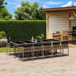 Specifications of 11 Piece Outdoor Dining Set with Cushions