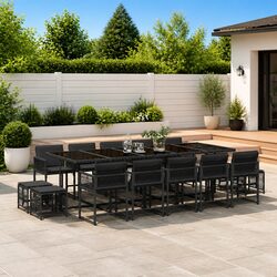 15 Piece Outdoor Dining Set: Specifications and Details