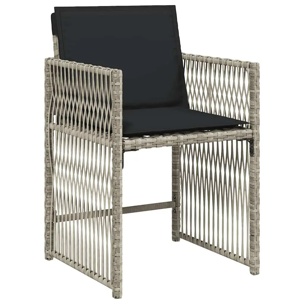 Garden Dining Set 7 Piece Outdoor Furniture Patio Table Chairs with Cushions
