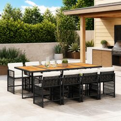 Specifications of the 9 Piece Garden Dining Set