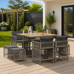 9 Piece Outdoor Dining Set Specifications