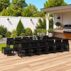 17-Piece Outdoor Dining Set: Specs and Features