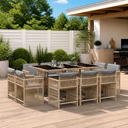 Garden Dining Set: 11 Pieces of Durable Outdoor Furniture