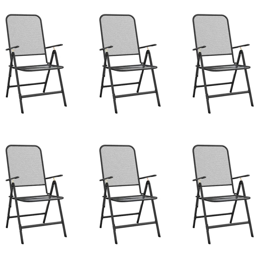 7-Piece Anthracite Garden Dining Set