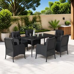 7-Piece Outdoor Dining Set: Specs and Features