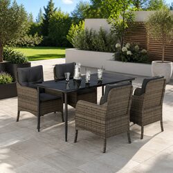 5 Piece Outdoor Dining Set Specifications and Details