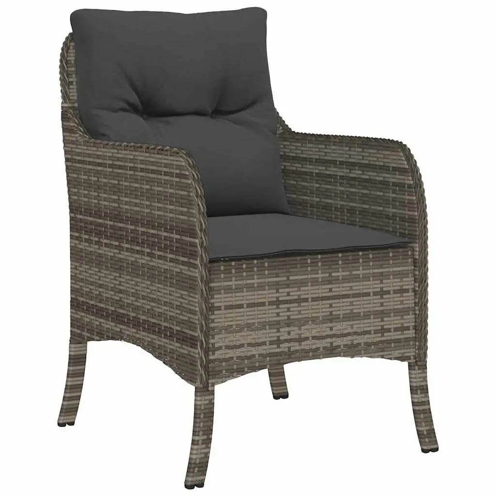 7 Piece Outdoor Dining Set in Grey