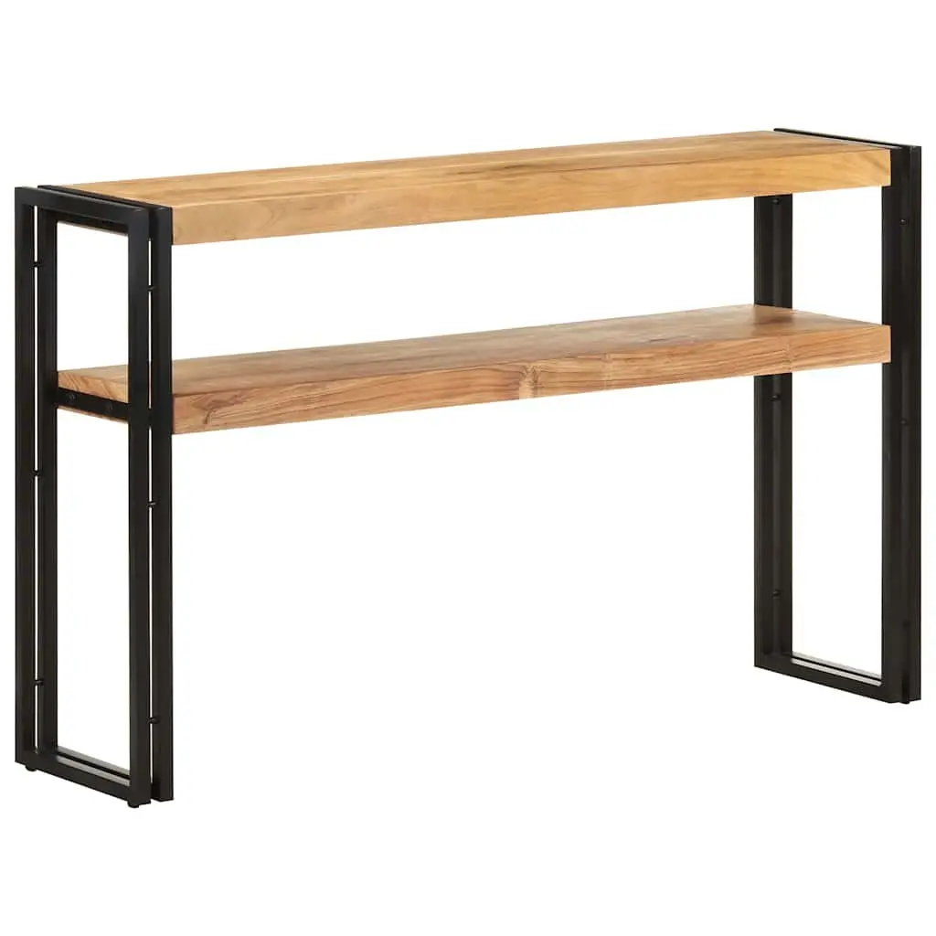 Console Table 120x30x75 cm Acacia Wood Sideboard Living Room Accent Furniture