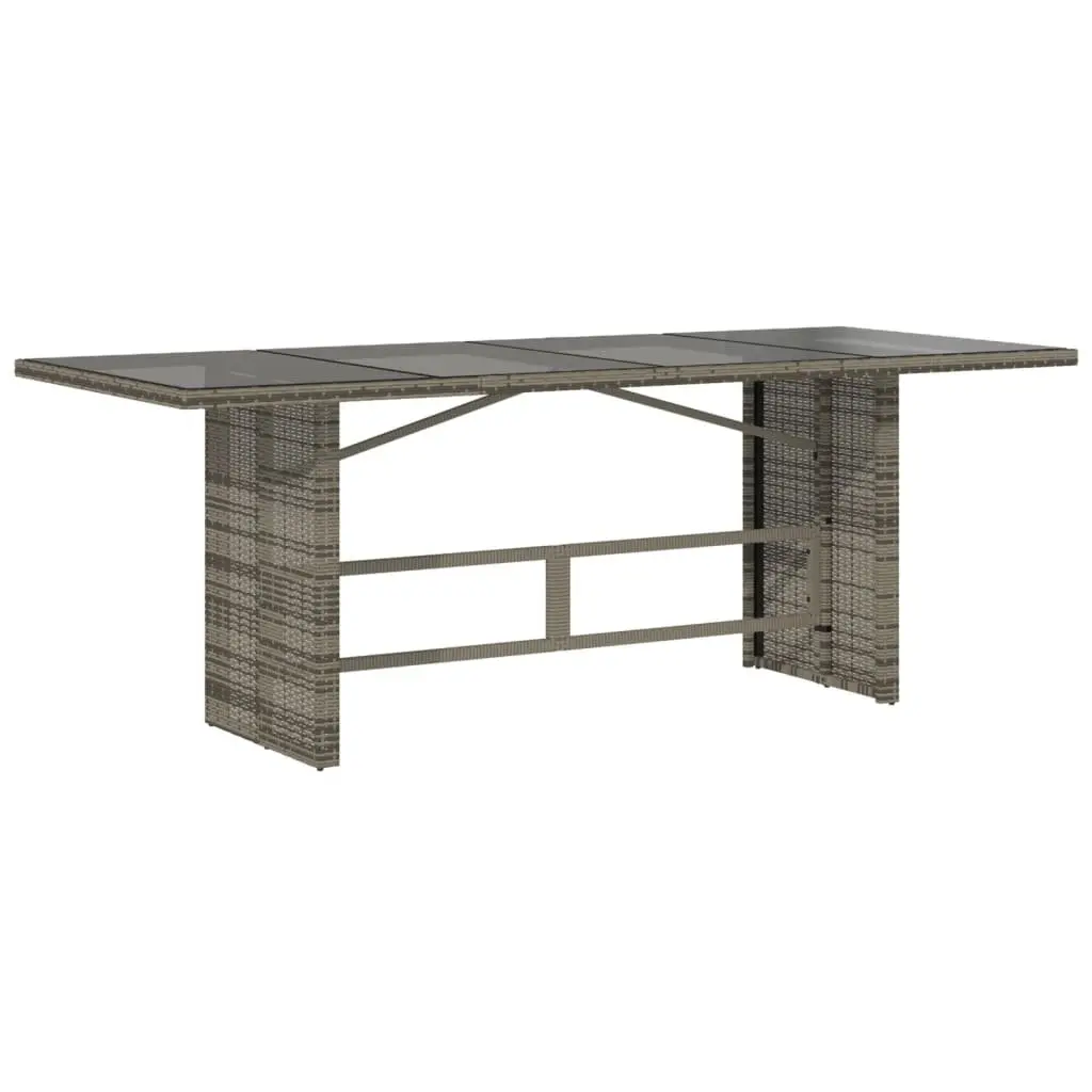 9-Piece Grey Garden Dining Set