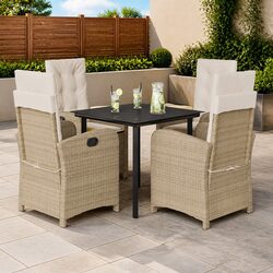 Specifications of Our 5-Piece Garden Dining Set