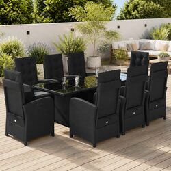 9-Piece Garden Dining Set Specifications and Features