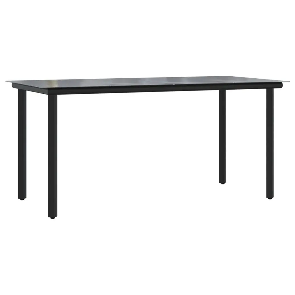 7 Piece Grey Garden Dining Set with Cushions