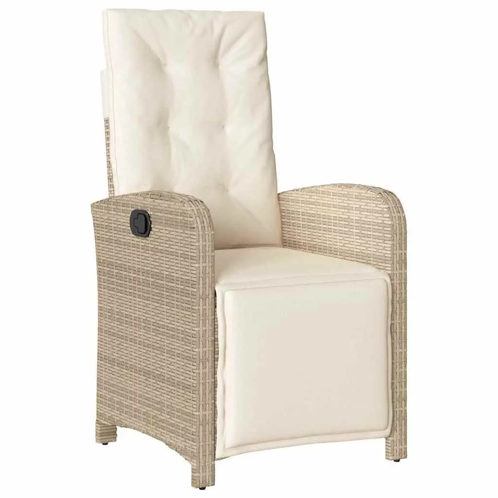 Garden Dining Set 5 Piece Outdoor Furniture for Patio and Garden Beige