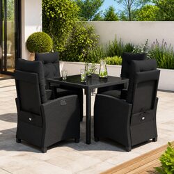 Specifications of 5 Piece Outdoor Dining Set with Cushions