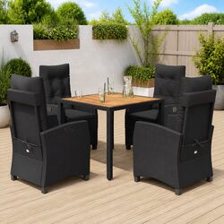 Specifications of the 5-Piece Outdoor Dining Set