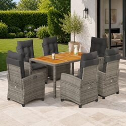 Detailed Specifications: 7 Piece Outdoor Dining Set