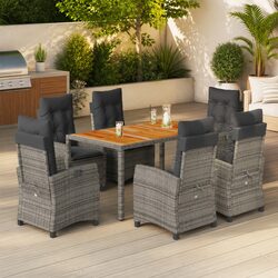 7 Piece Garden Dining Set Specifications and Features