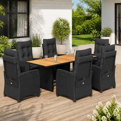 Detailed Specs of 7-Piece Outdoor Dining Set