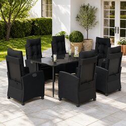 7 Piece Outdoor Dining Set: Specs & Features