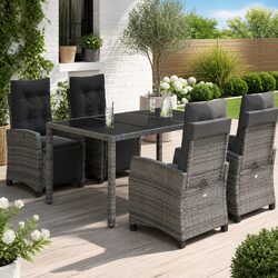 5 Piece Garden Dining Set Specifications and Features