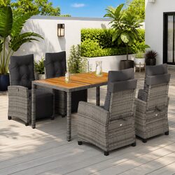 Specifications of Garden Dining Set with Cushions