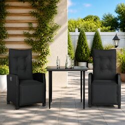 Specifications of the 3 Piece Garden Dining Set with Cushions
