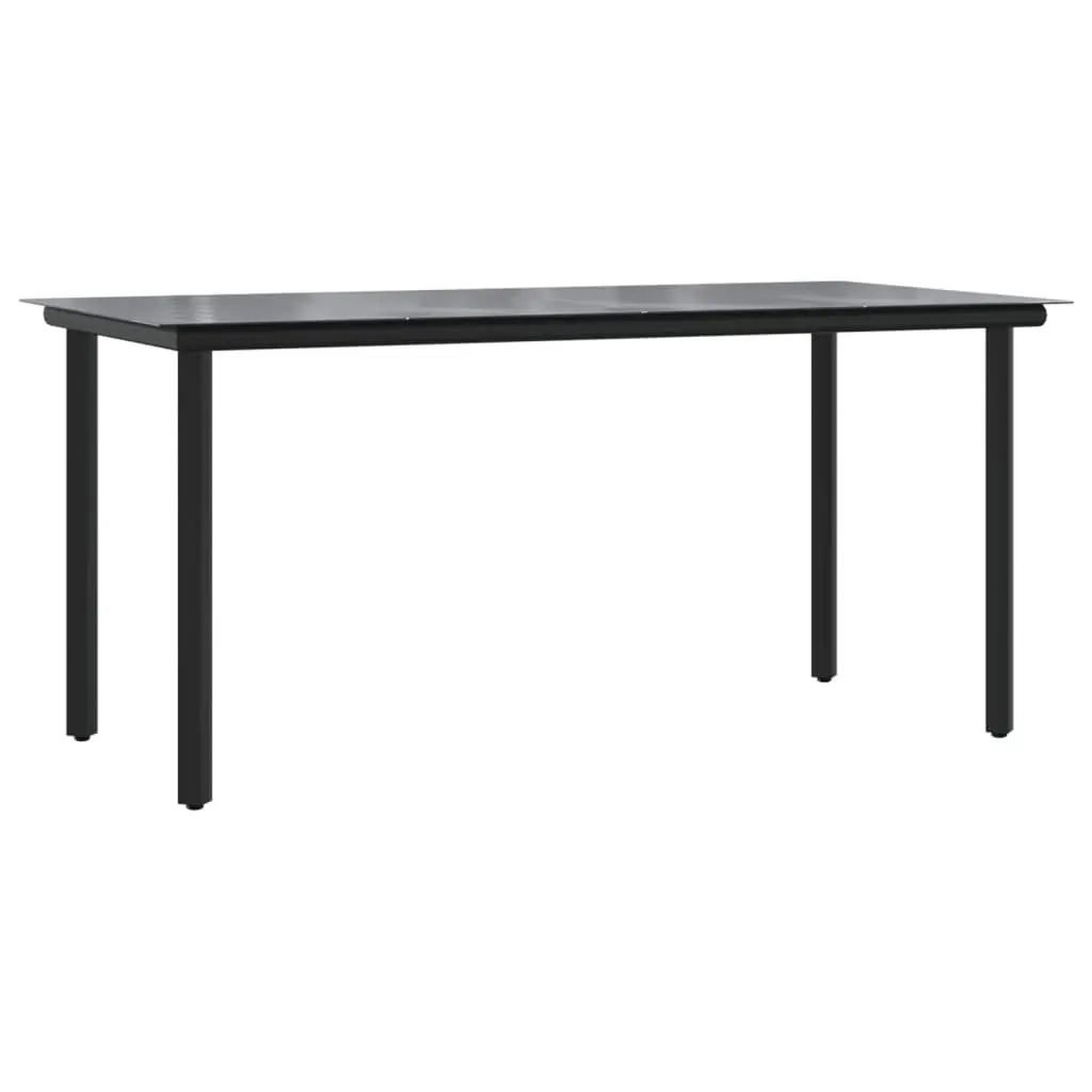 Garden Dining Set 5 Piece Outdoor Furniture Patio Table Chairs Cushions Grey