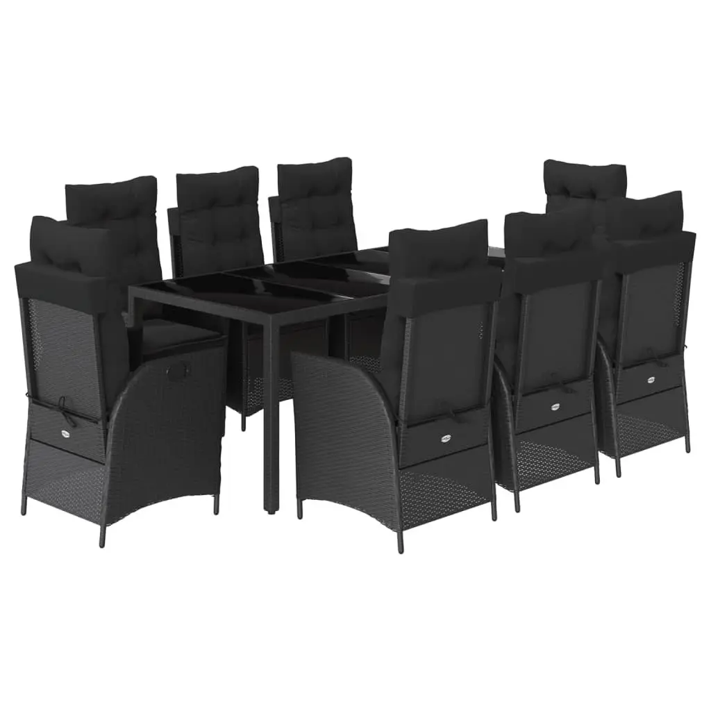 9 Piece Outdoor Garden Dining Set