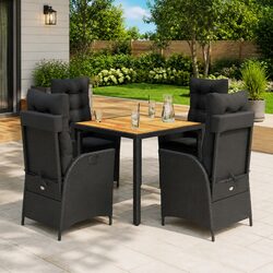 5-Piece Outdoor Garden Dining Set - Specs and Features