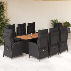 9 Piece Outdoor Dining Set: Specs and Features