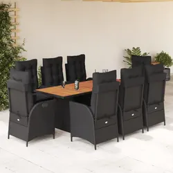 9 Piece Outdoor Dining Set: Specs and Features