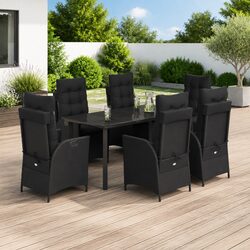Specifications of 7 Piece Outdoor Dining Set with Cushions