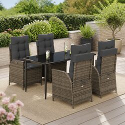 Specifications of 5-Piece Garden Dining Set