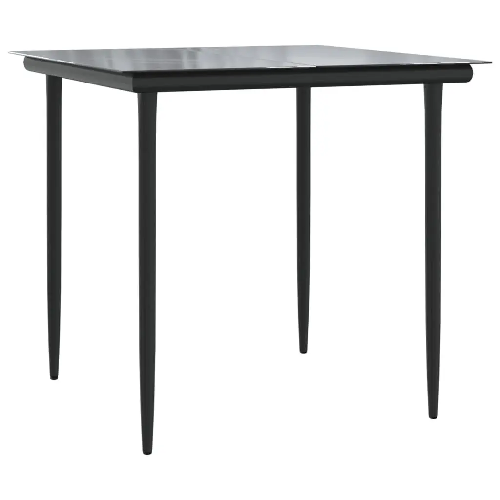 3 Piece Garden Dining Set in Grey