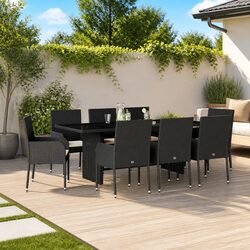 9 Piece Garden Dining Set: Specs and Features