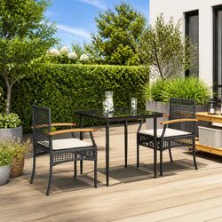 3 Piece Outdoor Dining Set: Specs and Features