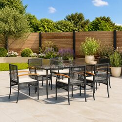 7 Piece Garden Dining Set Specifications and Features
