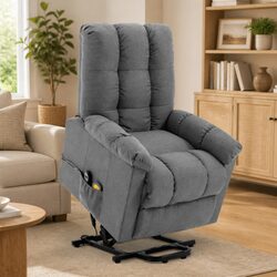 Specifications of the Grey Electric Lift Stand Up Massage Chair