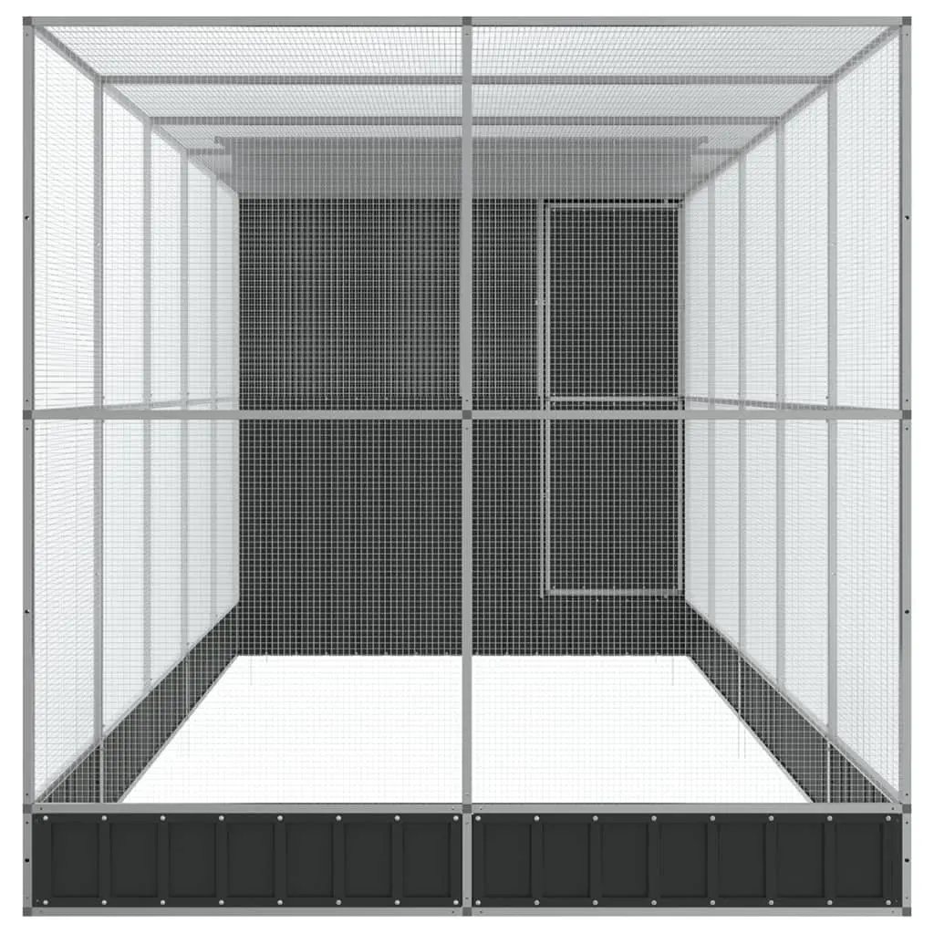 Large Steel Aviary for Birds Outdoor 623x203x216cm