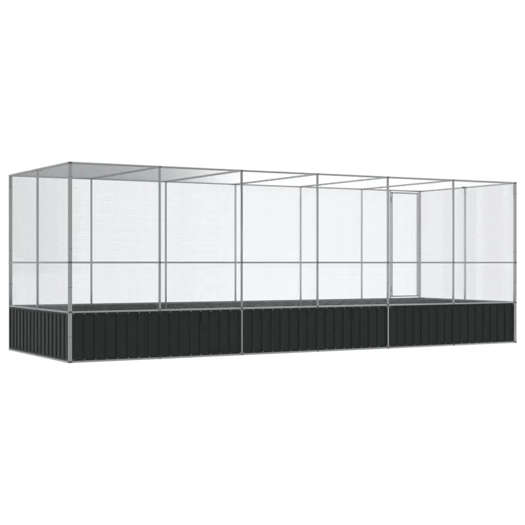 Large Bird Aviary with Extension